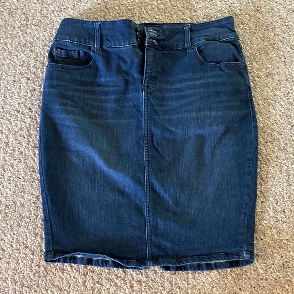 Torrid Denim Pencil Skirt